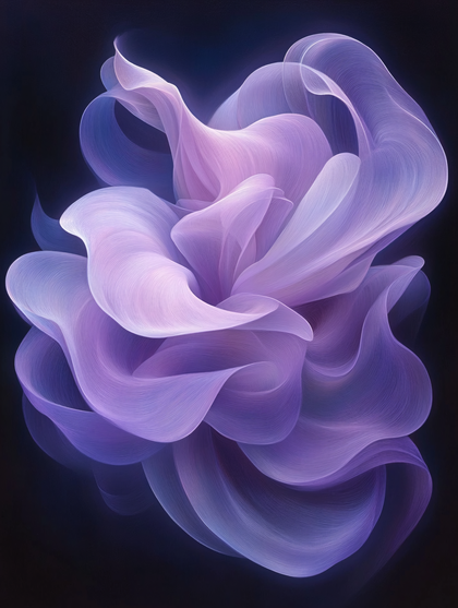 Ethereal Lavender Bloom