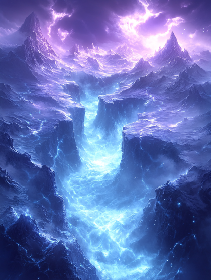 Ethereal Mountain Gorge