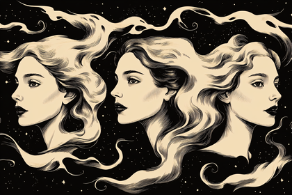 Ethereal Profiles Of Women