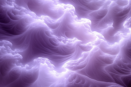 Ethereal Purple Cloudscape