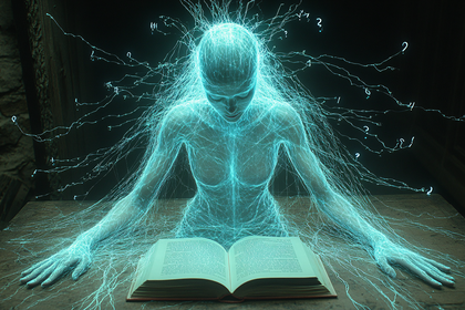 Ethereal Scholar Enlightened by Knowledge