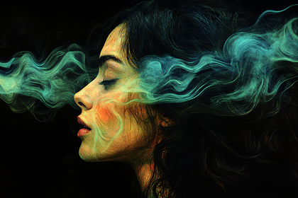 Ethereal Vapor Woman