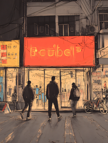 Evening At Ecubela Store
