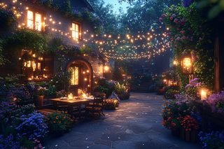 Evening Garden Gathering