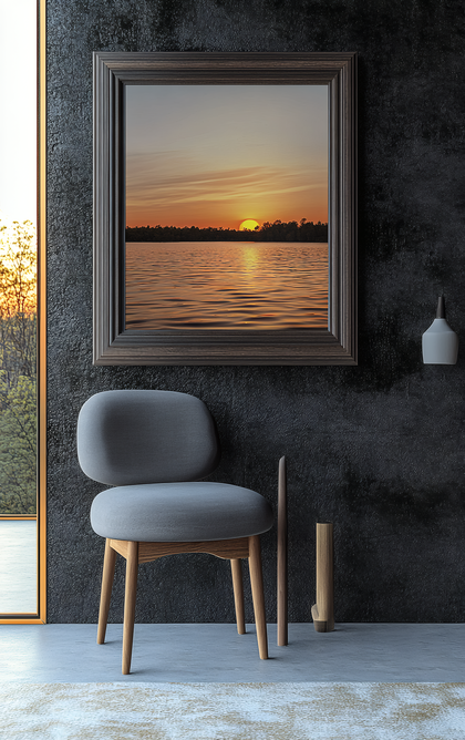 Evening Serenity Chair Scene