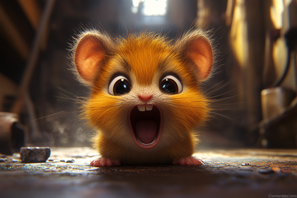 Exasperated Hamster