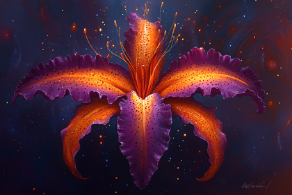 Exotic Lily Bloom