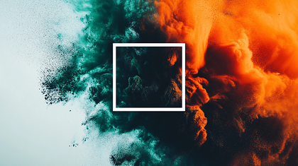 Exploding Color Abstract