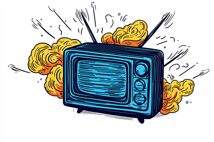 Exploding Retro Television