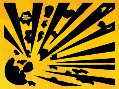 Explosion Free Vector