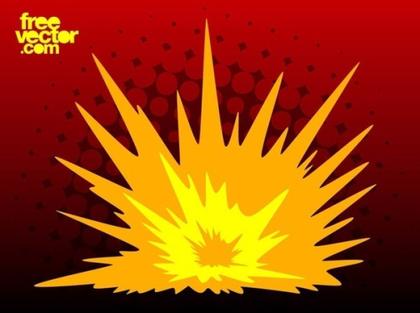Explosion Free Vector
