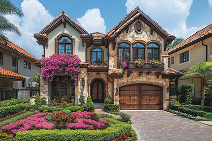 Exquisite Mediterranean Home Exterior
