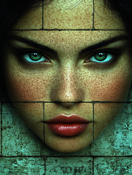 Eyes Behind Brick
