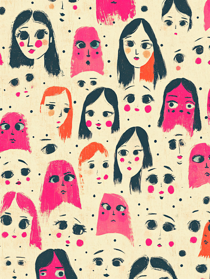 Faces Pattern