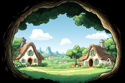 Fairy Tale Village View