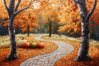 2 Pumpkin Path | Free Vectors, Photos, Artwork Images | 123Freevectors