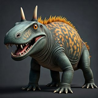 fantasy dinosaur creature