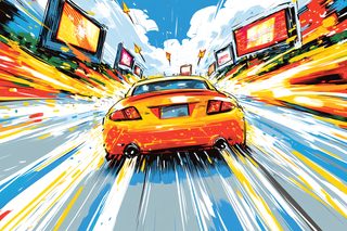 Fast Car Pursuit