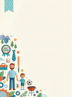 father son celebration background