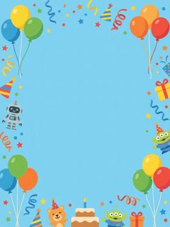 birthday-party-frame
