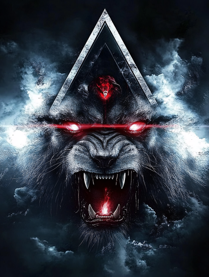 Fierce Wolf Gaze