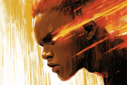 Fiery Gaze of Power