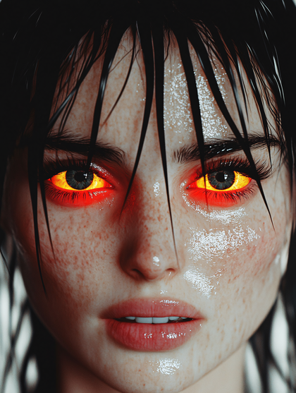 Fiery Gaze