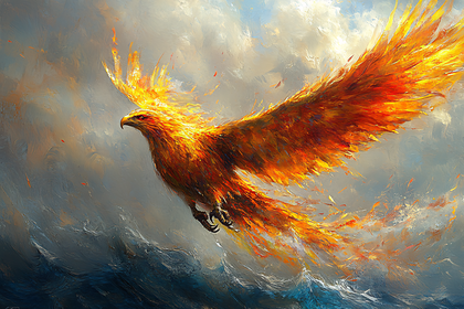 Fiery Phoenix Ascending