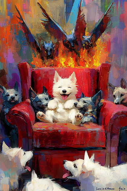 Fiery Throne of Canines