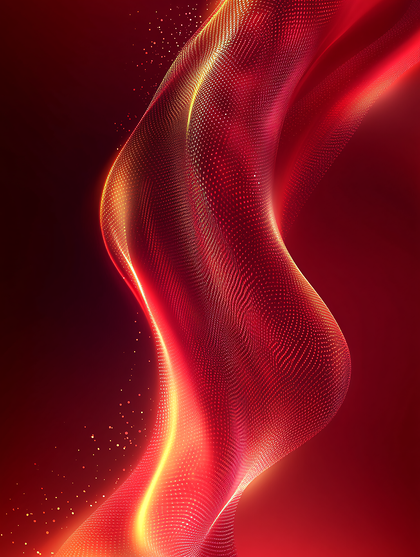 Fiery Wave of Light