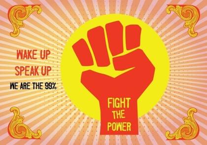 Fight The Power Free Vector