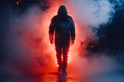 Figure in the Mist