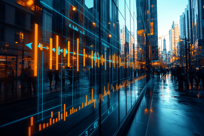 Financial Chart on City Building