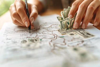 Financial Planning on Map