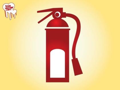 Fire Extinguisher Icon Free Vector