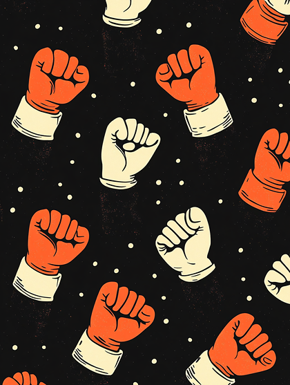 Fist Power Pattern