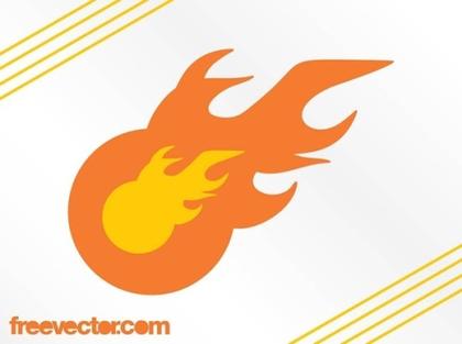 Flame Logo Template Free Vector