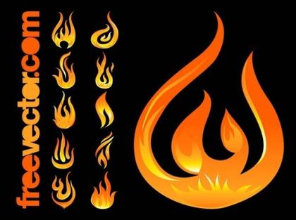 Flames Set Free Vector