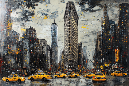 Flatiron Building Cityscape