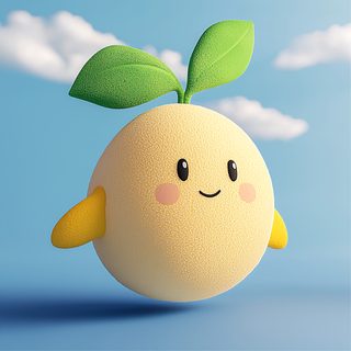 Floating Fruit Face