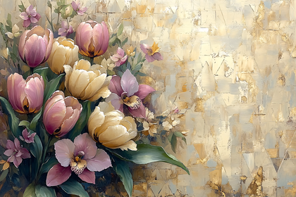 Floral Abstract Composition