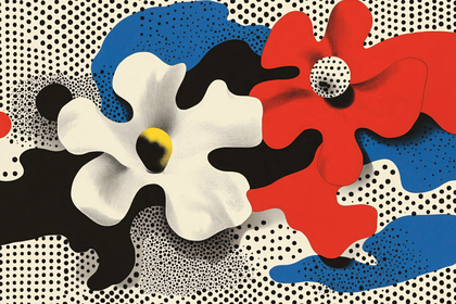 Floral Abstract Composition