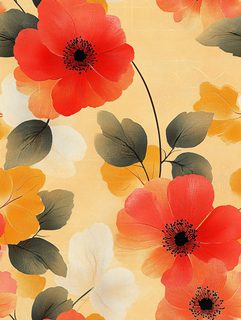 Floral Abstract Pattern