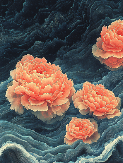 Floral Bloom Serenity