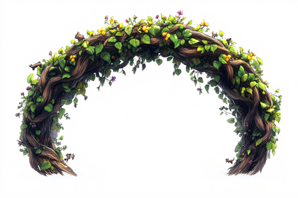 Floral Branch Archway