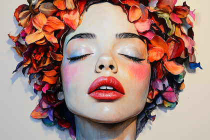 Floral Crowned Serenity