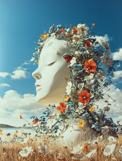 Floral Crowned Serenity