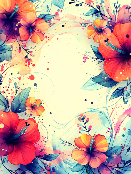 Floral Frame