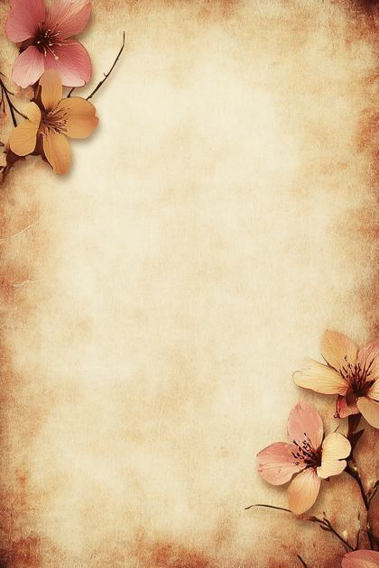 Floral Grunge Background