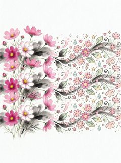 cosmos floral transition
